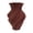 Brown, variant on 3D Printed Swirl Vase, 5.91x3.54inch Modern Decorative Vase for Home, Unique Spiral Wave Vase for Flowers & Home Decor