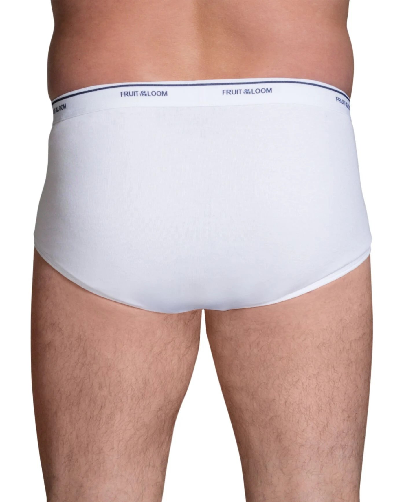 Fruit of the Loom Men's White Briefs, 9 Pack - image 4 of 6
