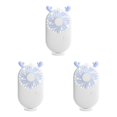 thumbnail image 3 of Guardoinrt Portable Mini Fan Handheld Personal USB Table Pocket Rechargeable Fans White Deer 3Set, 3 of 6