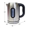 thumbnail image 4 of Kenmore Digital Electric Stainless steel Kettle 1.7L, Temperature control electric kettle, Silver, 4 of 8