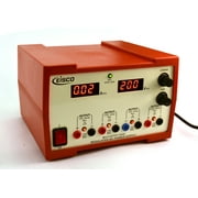 Eisco Labs 4 Output DC Power Supply, Regulated, Dual Adjustment, Independent DC Voltages, [+5V, 3Amp], [+12V, 1Amp], [-12V, 1Amp], [0-20V, 2Amp] - CSA, CE, and RoHS certified