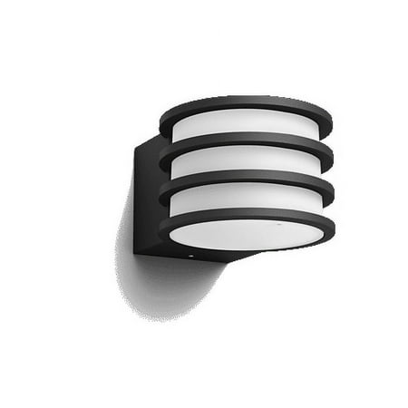 Philips - Hue Lucca Outdoor Wall Lantern - White