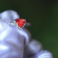 thumbnail image 1 of Exquisito anillo con forma de corazón para mujer, compromiso, boda, accesorios de joyería, regalo Wmkox8yii fajkfhkj1551, 1 of 4
