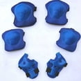 thumbnail image 4 of Advancent 6 unids/set de equipo de protección, rodilleras de patinaje para niños, coderas, Protector de mano para muñeca, protectores de Ropa Deportiva, Zapatos Azul, 4 of 6