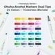 thumbnail image 5 of Set de Rotuladores de Alcohol Ohuhu 24 Colores Básicos con Pincel, 5 of 9