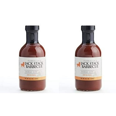 ( 2 Pack ) Jack Stacks Stack Barbecue Original Sauce, 18.6 oz