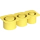 thumbnail image 2 of Bandeja para cubitos hielo con tapa cilindro silicona moldes 30-40 onzas () amarillo, 2 of 4
