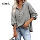 thumbnail image 2 of Sudadera con capucha para mujer, con botones, para adolescentes, informal, de manga larga, de gran tamaño Adepaton BST3000193-3, 2 of 6