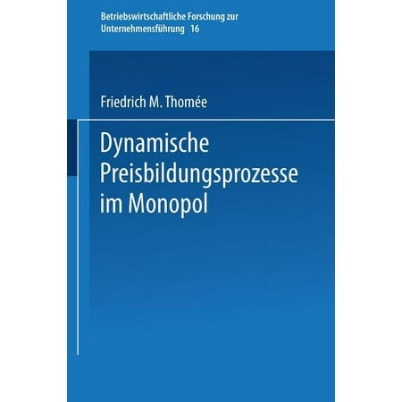 ISBN 9783409130356 product image for Betriebswirtschaftliche Forschung Zur Unternehmensführung: Dynamische Preisbildu | upcitemdb.com