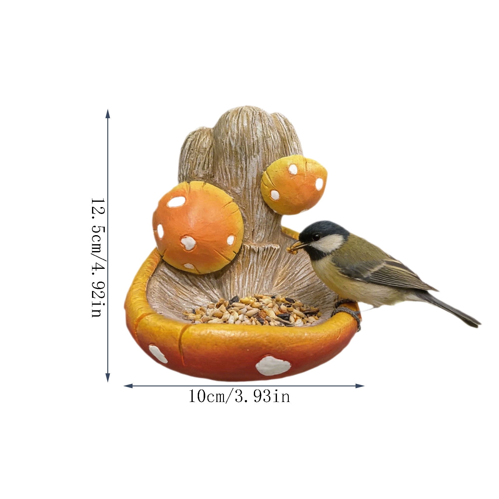 Hummingbird Feeders for Outdoors Resin Bird Feeder Outdoor Garden Patio Decor reative Hanging Ornament Feeder