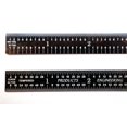 thumbnail image 2 of PEC Tools 12 Inch 5R Flexible Black Chrome, High Contrast Machinist Ruler with Markings 1/10 Inch, 1/100 Inch, 1/32 Inch and 1, 2 of 3