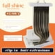 thumbnail image 2 of Extensiones de cabello humano Full Shine, 22 cm, 120 g, 2 of 9