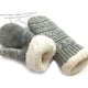 thumbnail image 4 of Conjunto de bufanda, gorro y guantes para mujer Conjunto cálido de invierno Gorro de punto Gorro de nieve, 4 of 5