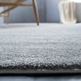 thumbnail image 4 of SAFAVIEH Plain and Solid Carleen Solid Plush Area Rug, Grey, 4'5" x 6'5", 4 of 8