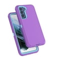 thumbnail image 7 of Galaxy S21 FE 5G Cases, Sturdy Case Cover for Galaxy S21 FE 5G 6.4", Tekcoo Full-Body Heavy Duty Armor Hard Plastic & Shock Absorption Rubber Rugged Bumper 3-in-1 Case Cover -Purple, 7 of 7