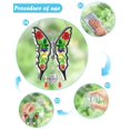 thumbnail image 3 of Adorno colgante KY&BOSAM con forma de mariposa y colgante con la inscripción «I Love You Mom», 3 of 9