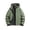 Green, variant on Fleece Lined Softshell Windbreaker Jacket for Unisex, Hooded Full Zip Long Sleeve, Casual Outdoor Sports Outerwear, 1 Piece, M-6XL, Plus Size Friendly