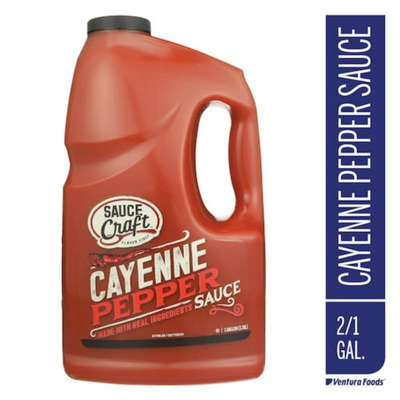 Sauce Craft Cayenne Pepper Sauce, 1 Gallon, 2 Per Case