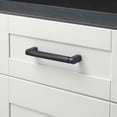 thumbnail image 3 of GlideRite 5-1/16 in. (128mm) Center-Center Knurled Cabinet Bar Pull, Matte Black - 4788-128-MB, 25 Pack, 3 of 4