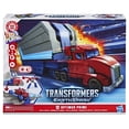 thumbnail image 3 of Transformers EarthSpark Optimus Prime Battle Trailer Playset, 3 of 14