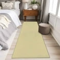 thumbnail image 5 of Yellow Solid Color Area Rugs Collection 2'x6', Aesthetics Contemporary Luxury Non Slip Indoor Rectangle Throw Runner Rug Floor Mat Carpet for Living Room Dining Table Bedroom Nursery, 5 of 9
