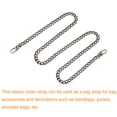 thumbnail image 3 of Uxcell Iron Flat Chain Strap, 39" Handbag Chains Purse Straps DIY Replacement, Bronze, 3 of 6