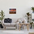 thumbnail image 3 of Stupell Industries Mountain Cabin Sunset Landscape Photography White Framed Art Print Wall Art, 20 x 16, 3 of 9