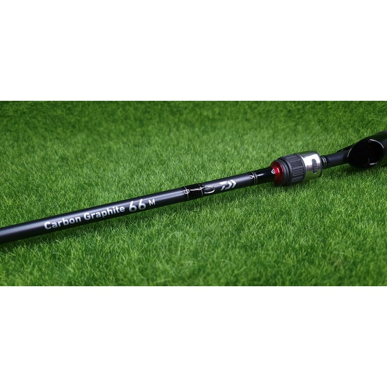 Daiwa Carbon Graphite 6'6 Medium Power 2-Piece Casting Fishing Rod Pole -  CGPT66M