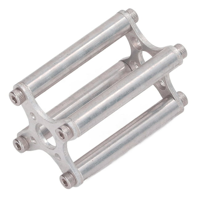 Brushless Motor Cross Mounting Bracket, Aluminum Alloy X Type Fixed Motor Mount Cross Holder for Replacement Silver, Easy to Install and Disassemble, Convenient for Daily