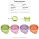 thumbnail image 4 of Helado Silicona Con Tapa Y Cuchara para Accesorios 40 Oz () Rosa, 4 of 9