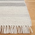 thumbnail image 4 of SAFAVIEH Natura Qendro Striped Area Rug, Ivory/Grey, 6' x 9', 4 of 9