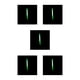 thumbnail image 1 of Eigraketly Glow Stick Hand Held Camping Fiesta de emergencia Puesta en escena Reemplazo Luminous Sticks Decoración con colgador Verde Type2 NO2, 1 of 6