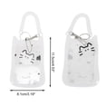 thumbnail image 3 of Unique Bargains 1 Pc ID Badge Holder Cat Keychain Card Holder White, 3 of 5