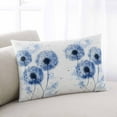 thumbnail image 2 of Spring Dandelion Throw Pillow Cover 20 x 30 Inch Decorative Pillow Cover Vintage Watercolor Blue Flowers Floral Lumbar Pillowcase Seasonal Rectangle Cushion Case for Couch Sofa Bed Living Room, 2 of 7