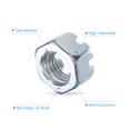 thumbnail image 4 of Écrou Hexagonal 7/8 Pouces-9, Grade 6.8 Acier Carbone, Argent, Lot de 12, 4 of 5