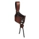 thumbnail image 1 of Estuche para taza de rno para beber Funda para taza de rno de buey Soporte para cinturón de cerveza Bolsillo con correa Accesorio medieval Marrón Hugo Estuche Taza Cuerno de Buey, 1 of 6
