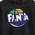 thumbnail image 3 of Coca-Cola - Fanta Costume Cropped Graphic Hoodie, 3 of 5