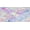 colorful snowflake pattern, variant on Cool Symmetry License Plate, Aluminum Front Vanity Tag, Car Decor, 6 x 12 in