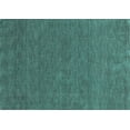 thumbnail image 1 of Ahgly Company Indoor Rectangle Abstract Turquoise Blue Contemporary Area Rugs, 3' x 5', 1 of 4