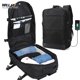 thumbnail image 2 of Mochila para portátil de 17 pulgadas para hombre, mochila de viaje multicapa, gran capacidad, para negocios, equipaje de mano, mochila con puerto USB XA333C, 2 of 5