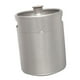 thumbnail image 4 of Mini barril de acero inoxidable, Growler portátil para cerveza artesanal, barril para mantener el barril 2L, 4 of 8