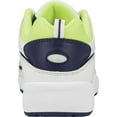 thumbnail image 3 of Women's Easy Spirit Romy Walking Sneaker White/Navy/Neon Leather 10 WW, 3 of 7