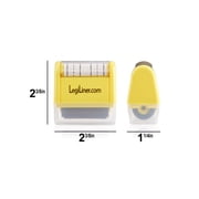 LegiLiner Self-Inking Teacher Stamp-Double Stack 1/2-inch Handwriting Lines Roller Stamp