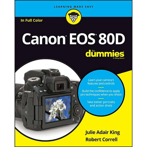 For Dummies (Lifestyle) Canon EOS 80d for Dummies, (Paperback)