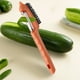 thumbnail image 5 of Cepillo de patata flexible, cepillo de limpieza de verduras desmontable, pelador de dos en uno, limpieza portátil para fregadero de cocina y estufa, 5 of 6