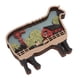 thumbnail image 5 of Recortes de madera artesanales de animales de granja, adornos tallados de múltiples capas para la decoración de la pared del hogar, ovejas, 5 of 14