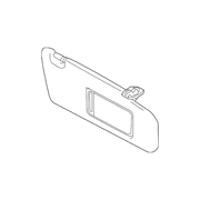 Genuine OE Mazda Sun-Visor - TDY1-69-320