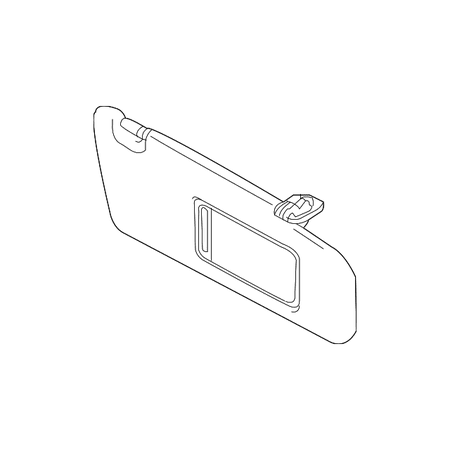 Genuine OE Mazda Sun-Visor - TDY1-69-320