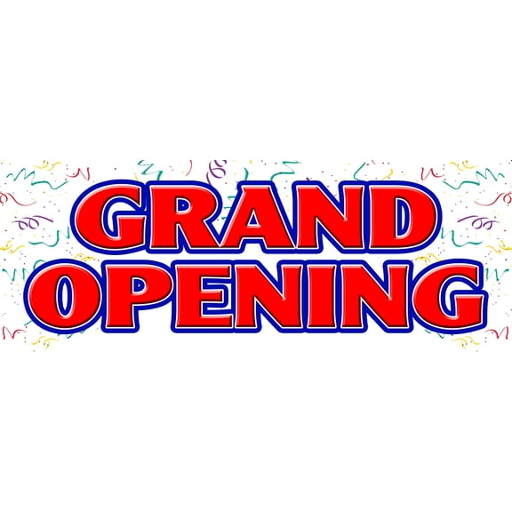 48" GRAND OPENING DECAL sticker new store