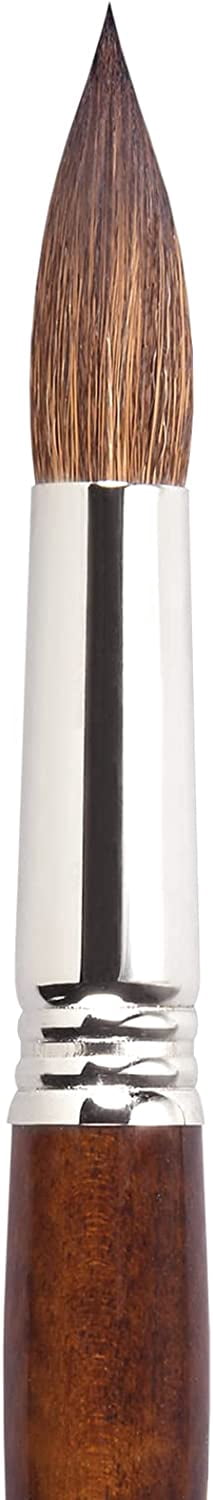 Escoda Versatil Brush - Pointed Round, Size 18, Short Handle